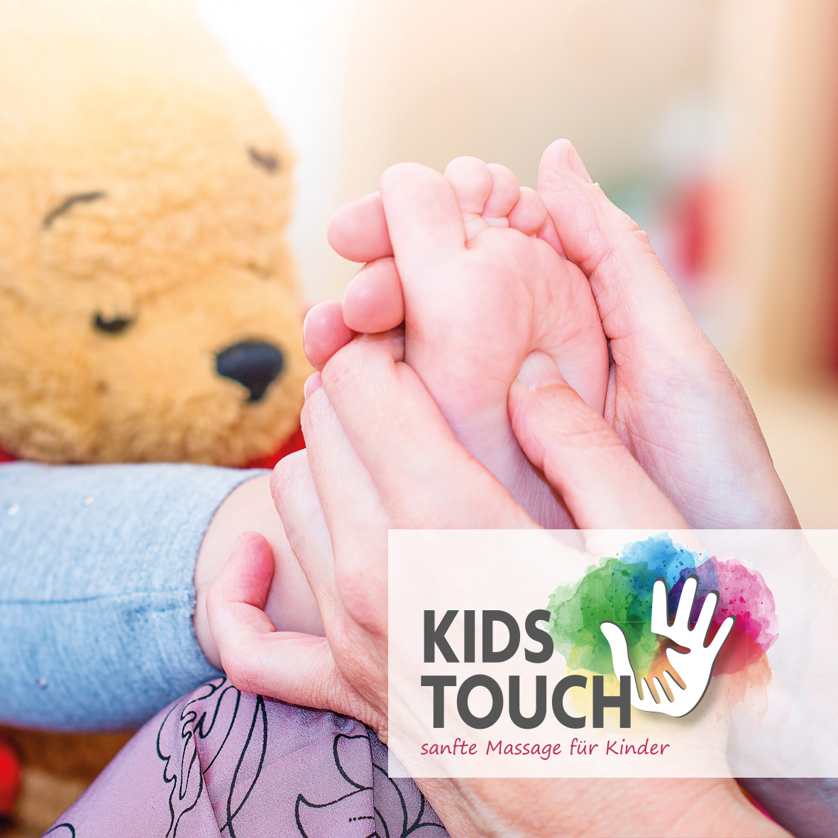 Logo Kids Touch Massagekurs für Eltern, Großeltern oder Pädagogen